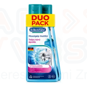 Dr. Beckmann Mosógép tisztító és ápoló Duo Pack 2x250 ml